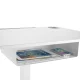 Maclean MC-903W Ergonomic Laptop Desk with Adjustable Height, White