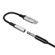 3mk USB-C to 3.5mm Jack Adapter Silver