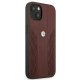 BMW iPhone 13 / 14 / 15 Case Curve Perforate, Red
