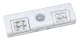Wireless 8 LED Light with Motion and Twilight Sensor, White