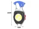 Multifunctional 8-in-1 LED COB Keychain Flashlight with Magnet and Bottle Opener