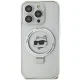 Karl Lagerfeld iPhone 15 Pro Max Case HC MagSafe Ringstand, White