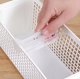 Adjustable Refrigerator Drawer Organizer, 4 pcs, Transparent