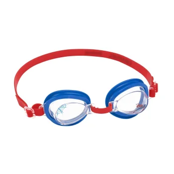 Bestway Spider-Man Kids Swimming Goggles, Blue/Red