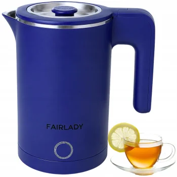 Electric Kettle 800W 1L, Blue