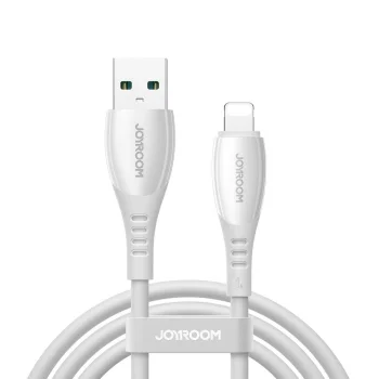USB-A to Lightning Cable Joyroom S-A59 Vibrant Series 3A 1.2m, White