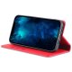 Apple iPhone 14 6.1\'\' AZNS Leather Stand Case Cover with Card Slots, Red