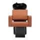 Hairdressing Wash Unit Gabbiano Bilbao, Brown