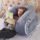 Multifunctional Maternity Pregnancy and Breastfeeding Pillow C-shape, 130x70cm