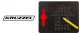 Kruzzel Magnetic Drawing Board with Stylus, 380 Balls, Black