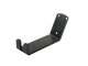 Strong metal wall bike holder up to 30 kg, black
