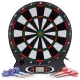 Electronic dartboard with LCD, 18 games and 6 darts