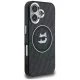 Karl Lagerfeld IML Choupette Head Logo MagSafe Case for iPhone 16, Black