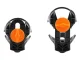 Adjustable Bicycle Water Bottle Holder Black