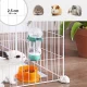 Modular Small Animal Playpen for Hamsters Guinea Pigs, White