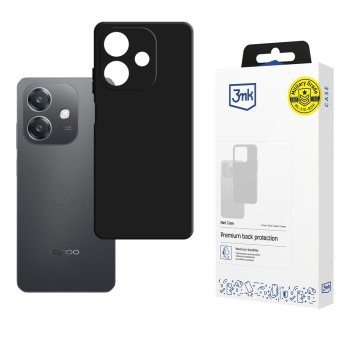 3mk Matt Case for Oppo A40 / A40M / A3 4G Matte Black