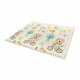 4Fizjo Foldable Educational Kids Play Mat Bear on a Bike, 200x180 cm