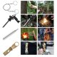 Multifunctional Survival Kit Set EDC SOS Emergency Supplies, 12 pieces