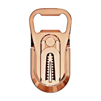 Telcon 3-in-1 Rotating Phone Holder with Bottle Opener, Rose Gold