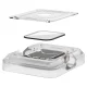 Apple Watch 7 (45 mm) Spigen \"EZ FIT\" Tempered Glass Screen Protector 2 pcs.