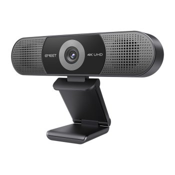 4K Webcam EMEET SmartCam C980Pro with Built-in Speakers