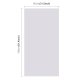 Puluz PU5321W PVC Photography Background, 156 x 80 cm, White