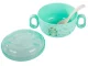 Baby Feeding Tableware Set: Bowl with Lid and Spoon, 600ml