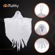 Ruhhy 00025957 Halloween Decoration - 3 Hanging Ghosts, 75 cm, White