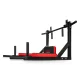 Neo-Sport NS-319 Wall-Mounted Pull-Up Bar with Backrest