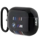 BMW Multiple Colored Lines Case for AirPods Pro 2 Black