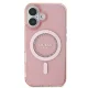 Guess iPhone 16 Case IML Rhinestones MagSafe, Pink