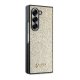 Guess 4G Glitter Script vāciņš Samsung Galaxy Z Fold 6 Zelta