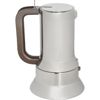 Гейзерная кофеварка Alessi 9090/3, 3 чашки, Нержавеющая сталь