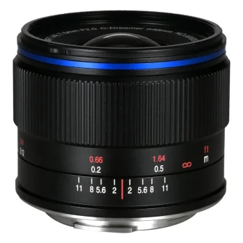 Venus Optics Laowa C-Dreamer 7.5mm f/2.0 AE Lens for Micro 4/3, Black
