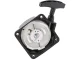 Universal Manual Pull Starter for Brush Cutters, 40-52 cm³, Black