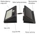Solar LED Outdoor Lamp with Motion Sensor ZD53B, Black