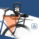 Rockbros RBHJ-1 Black Diamond Bicycle Rack with Mudguard 26-29\" Black