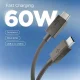 Spigen Essential EB6015CC USB-C Cable 60W 150 cm - Dark Gray