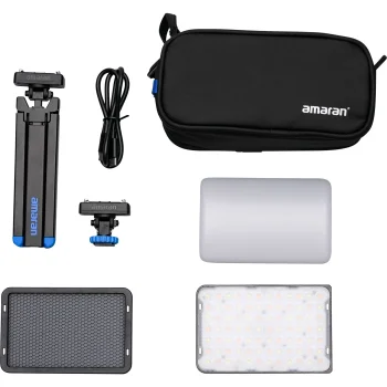 Amaran Ace 25x Kit LED Video Light, Silver