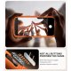 Supcase IBLSN Ares Flip MagSafe Phone Case Cover iPhone 17 Pro - Orange