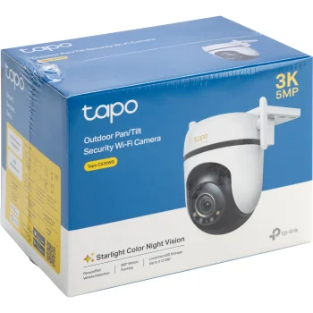 Tapo C530WS Outdoor Wi-Fi Surveillance Camera, White/Black