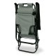 Folding Garden Lounger with Headrest MultiGarden ZRL010, Grey