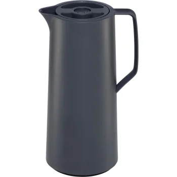 Emsa Motiva Quick Press Vacuum Jug 1 L, Grey