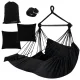 Gardlov Hanging Swing Chair 210cm, Black