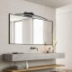 LED Arch Wall Sconce 60cm Neutral Light, Black