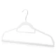 Massido MS-859 Velour Clothes Hangers, 20 Pcs, Black