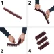 Plastic Bird and Pigeon Repellent Spikes, 8 Modules, 43 cm, Brown