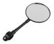 Universal Bicycle Mirror with Reflector, Black