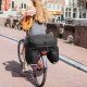 Wozinsky WBB13BK Spacious Bike Rack Bag, 60L, Black