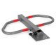 Multistore Folding Parking Barrier with Lock, 50 cm, Reflective